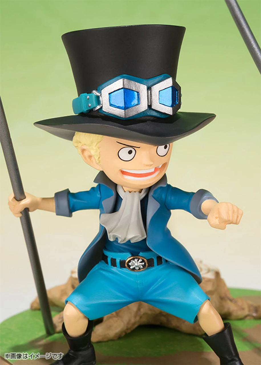 Bandai Figuarts Zero Luffy/Ace/Sabo Promise Of Sworn Brother PVC Figure - Image 5