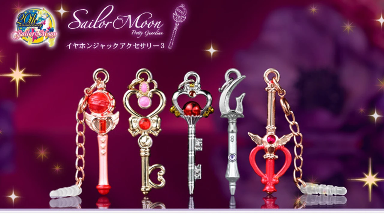 Bandai Sailor Moon Earphone Jack Accessories 3
